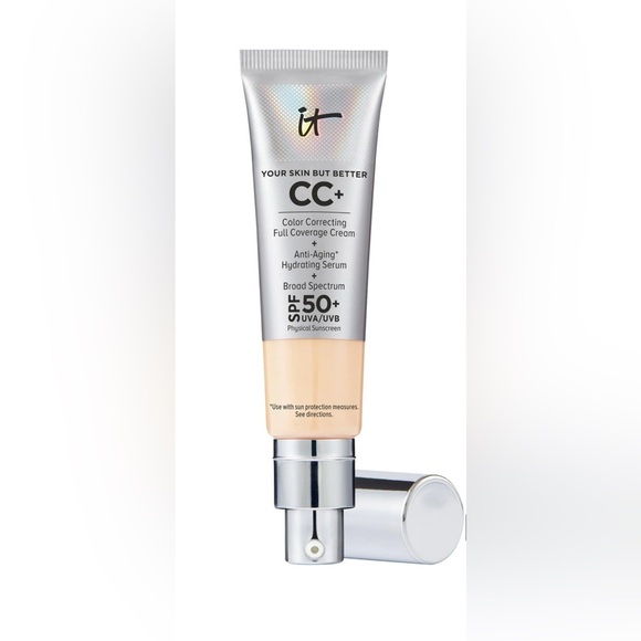 IT COSMETICSCC Full Coverage Color Correcting Foundation W/ SPF 50+. Light - Picture 1 of 3